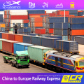 DDP Professional Train Freight Transporte shipping From china to Germany France Netherlands Sweden Poland Spain